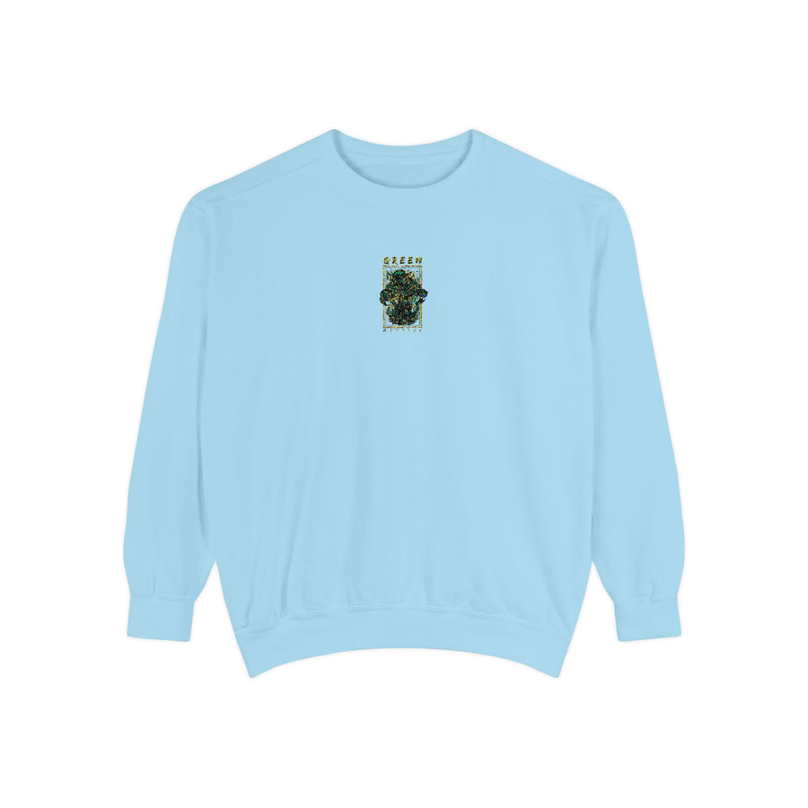 Garment-Dyed Sweatshirt with Nature-Inspired Print, Cozy Fashion for Gardening Enthusiasts, Perfect Gift for Plant Lovers, Ideal for [...]