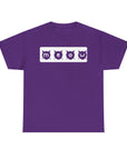 Playful Cat-Themed Unisex Heavy Cotton Tee, Funny Animal Shirt, Gift for Cat Lovers, Casual Wear, Perfect for Birthdays or Holidays