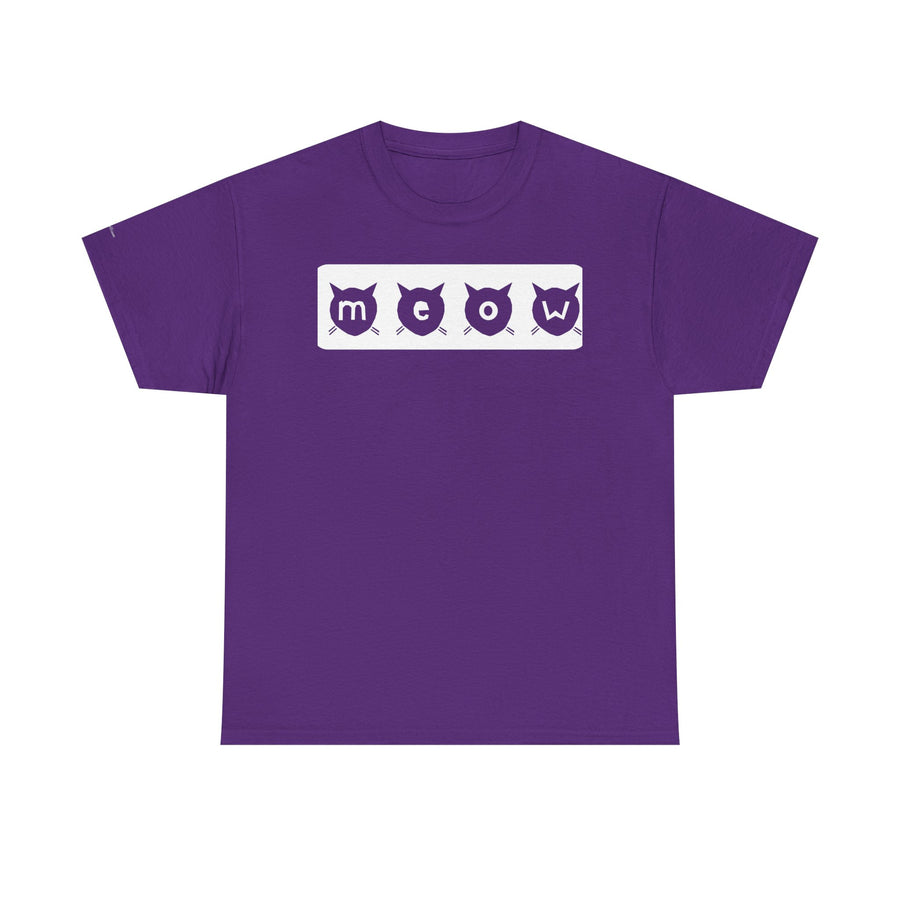 Playful Cat-Themed Unisex Heavy Cotton Tee, Funny Animal Shirt, Gift for Cat Lovers, Casual Wear, Perfect for Birthdays or Holidays