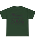 Mommin' Is My Cardio Unisex T-Shirt, Funny Mom Tee, Workout Shirt, Gift for Mom, Casual Wear, Fitness Apparel