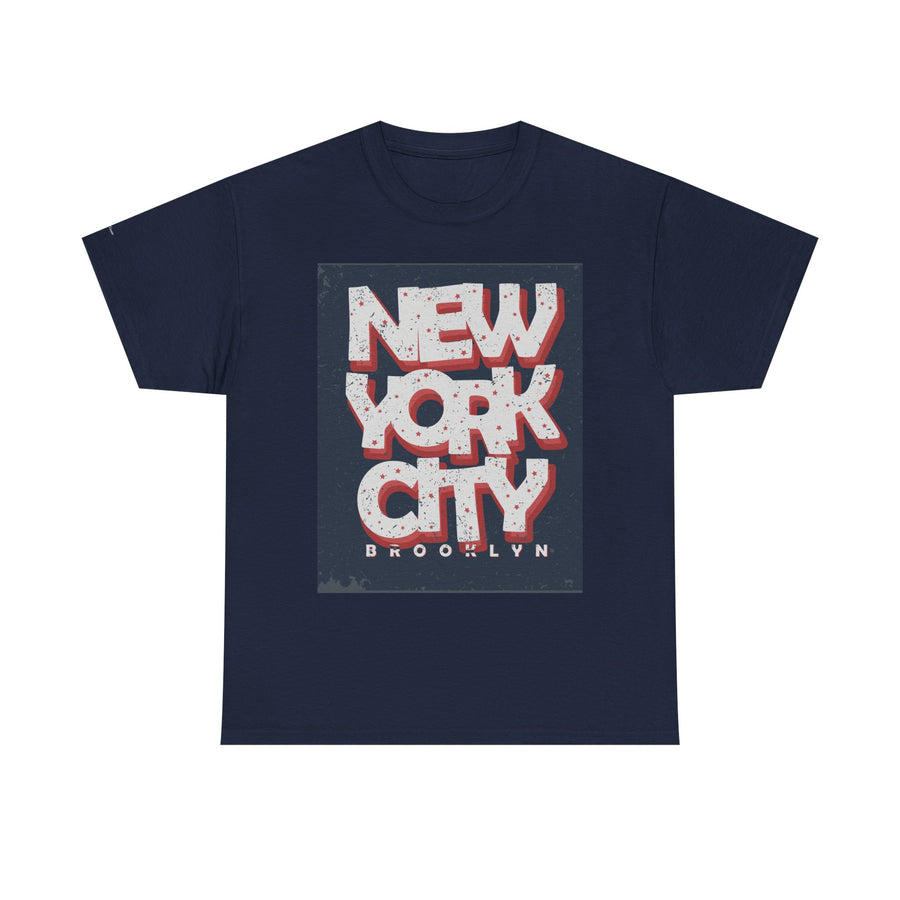 New York City Graphic Tee, Urban Streetwear, Gift for Travelers, Unisex Cotton T-Shirt, Casual Daily Wear