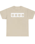 Playful Cat-Themed Unisex Heavy Cotton Tee, Funny Animal Shirt, Gift for Cat Lovers, Casual Wear, Perfect for Birthdays or Holidays