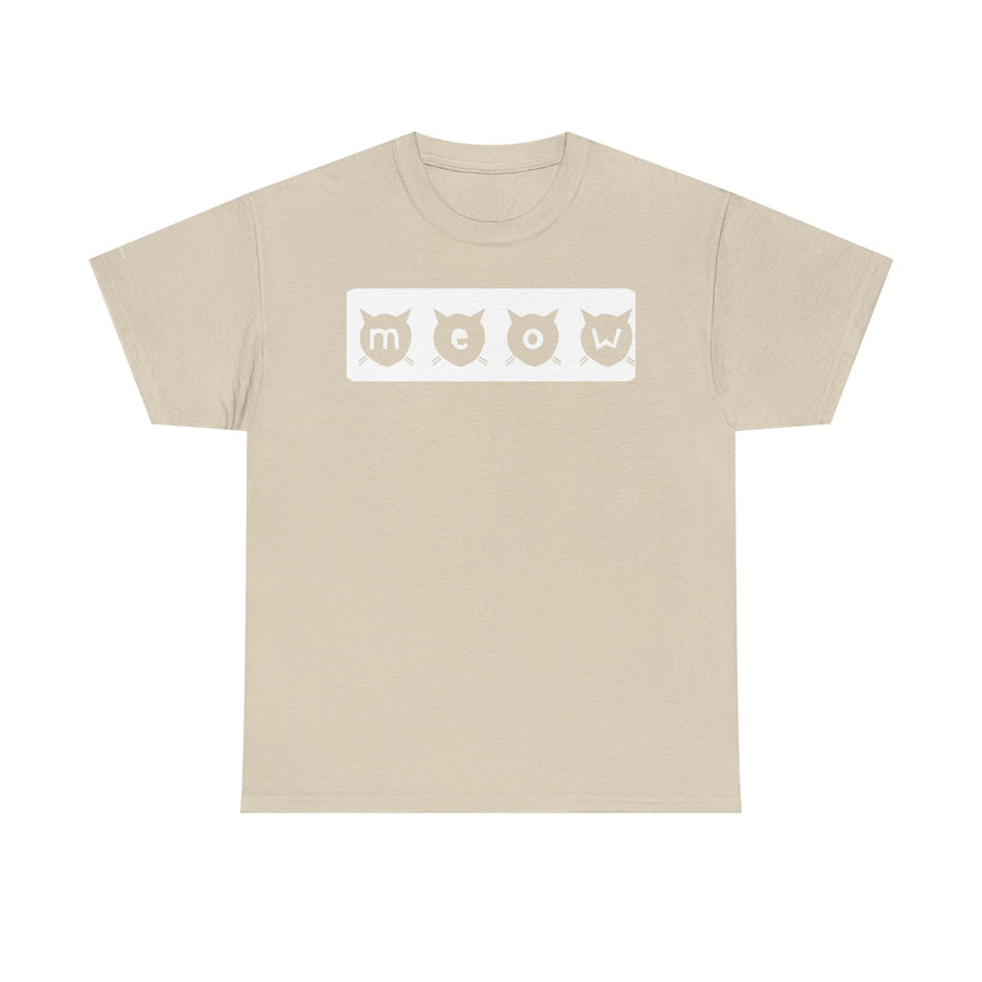 Playful Cat-Themed Unisex Heavy Cotton Tee, Funny Animal Shirt, Gift for Cat Lovers, Casual Wear, Perfect for Birthdays or Holidays
