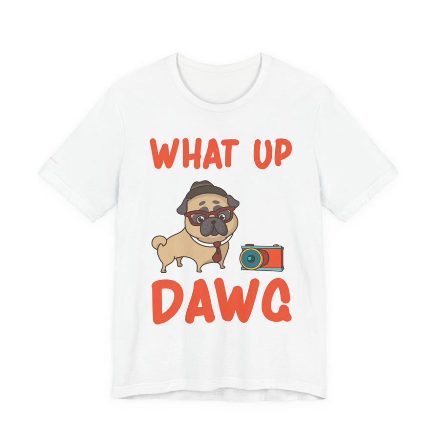 Pug Humor Tee, Cute Dog Shirt for Pet Lovers, Funny Gift for Dog Owners, Casual Wear for Animal Lovers, Pet Lover T-Shirt