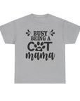 Busy Being a Cat Mama Unisex Heavy Cotton Tee, Cute Cat Lover Shirt, Gifts for Cat Moms, Pet Owner Apparel, Animal Lovers Tee, Unique [...]