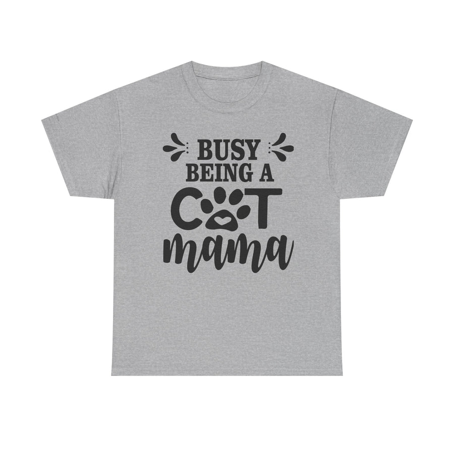Busy Being a Cat Mama Unisex Heavy Cotton Tee, Cute Cat Lover Shirt, Gifts for Cat Moms, Pet Owner Apparel, Animal Lovers Tee, Unique [...]