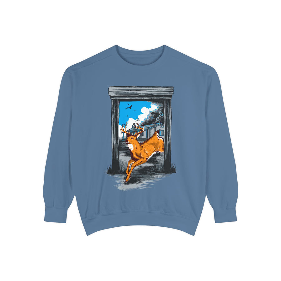 Unisex Adventure Sweatshirt - Cozy, Artistic Apparel for Nature Lovers, Perfect for Gifts, Birthdays, or Everyday Wear