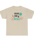 Young, Wild & Three Unisex Tee | Birthday Party Shirt, Kids Celebration Outfit, Fun Graphic Tee, Unisex Cotton T-Shirt, Playful [...]