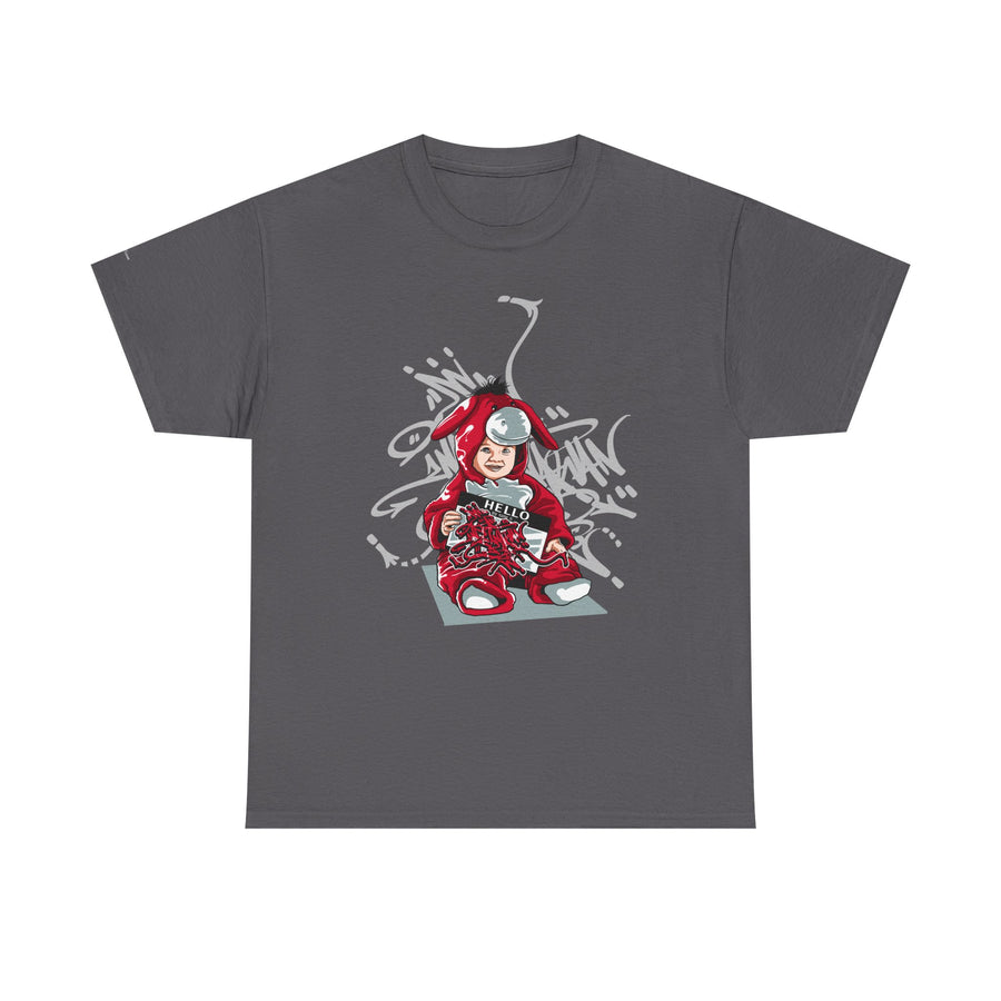Urban Graffiti Unisex Tee, Stylish Cotton Tee, Streetwear T-Shirt, Trendy Graphic Tee, Casual Everyday Wear, Gift for Art Lovers