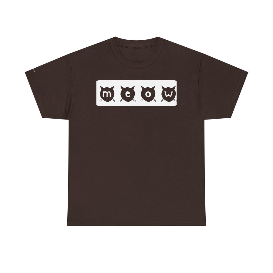 Playful Cat-Themed Unisex Heavy Cotton Tee, Funny Animal Shirt, Gift for Cat Lovers, Casual Wear, Perfect for Birthdays or Holidays