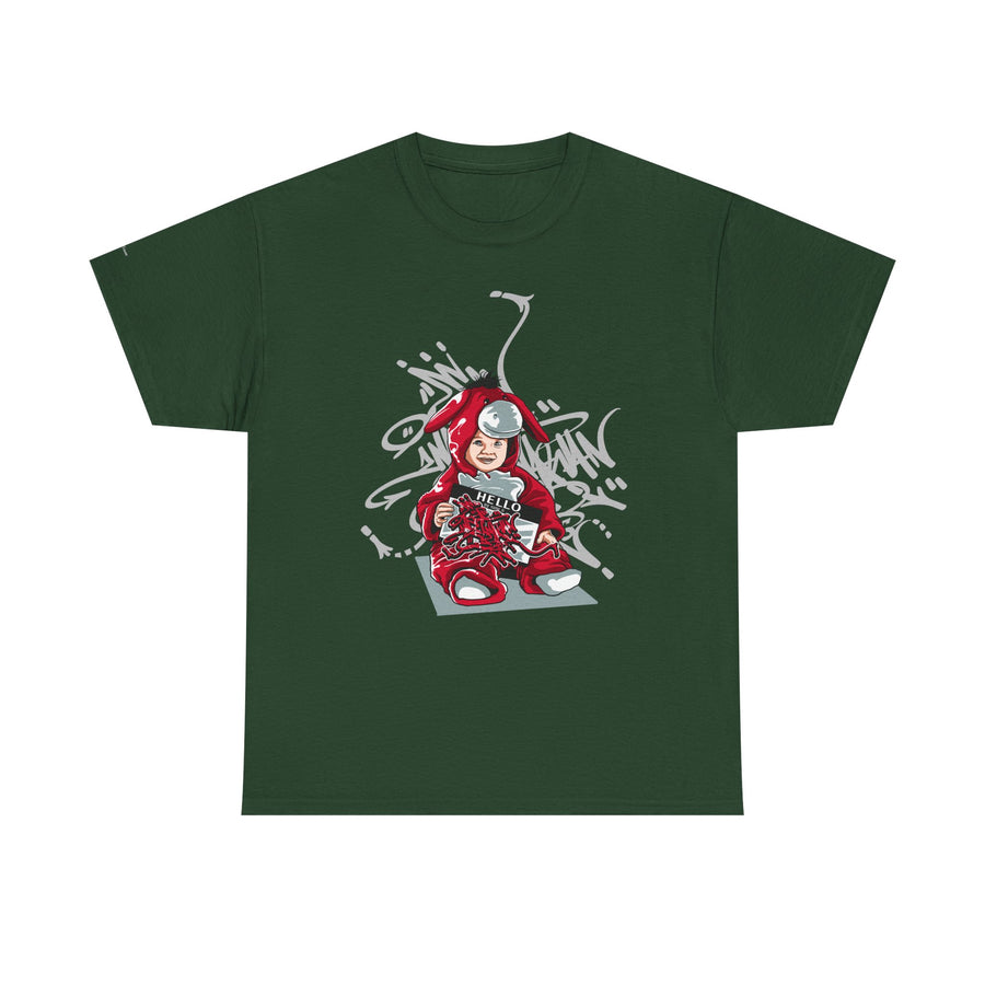 Urban Graffiti Unisex Tee, Stylish Cotton Tee, Streetwear T-Shirt, Trendy Graphic Tee, Casual Everyday Wear, Gift for Art Lovers