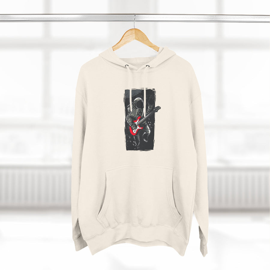 Rock Your Style Three-Panel Fleece Hoodie - Perfect for Concerts, Casual Wear, Gifts for Musicians, Cozy Layering, Unisex Fashion