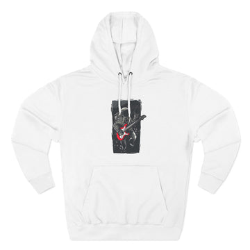 Rock Your Style Three-Panel Fleece Hoodie - Perfect for Concerts, Casual Wear, Gifts for Musicians, Cozy Layering, Unisex Fashion
