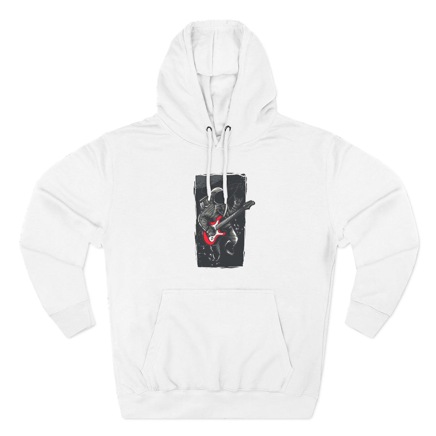 Rock Your Style Three-Panel Fleece Hoodie - Perfect for Concerts, Casual Wear, Gifts for Musicians, Cozy Layering, Unisex Fashion