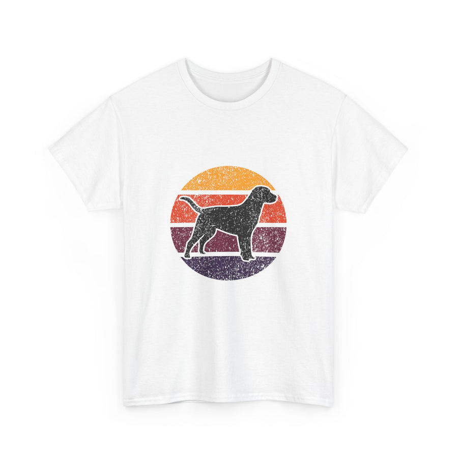 Retro Dog Lover Tee, Unisex Cotton T-Shirt, Gift for Dog Owners, Vintage Style Pet Apparel, Outdoor Adventure Shirt