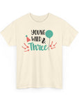 Young, Wild & Three Unisex Tee | Birthday Party Shirt, Kids Celebration Outfit, Fun Graphic Tee, Unisex Cotton T-Shirt, Playful [...]