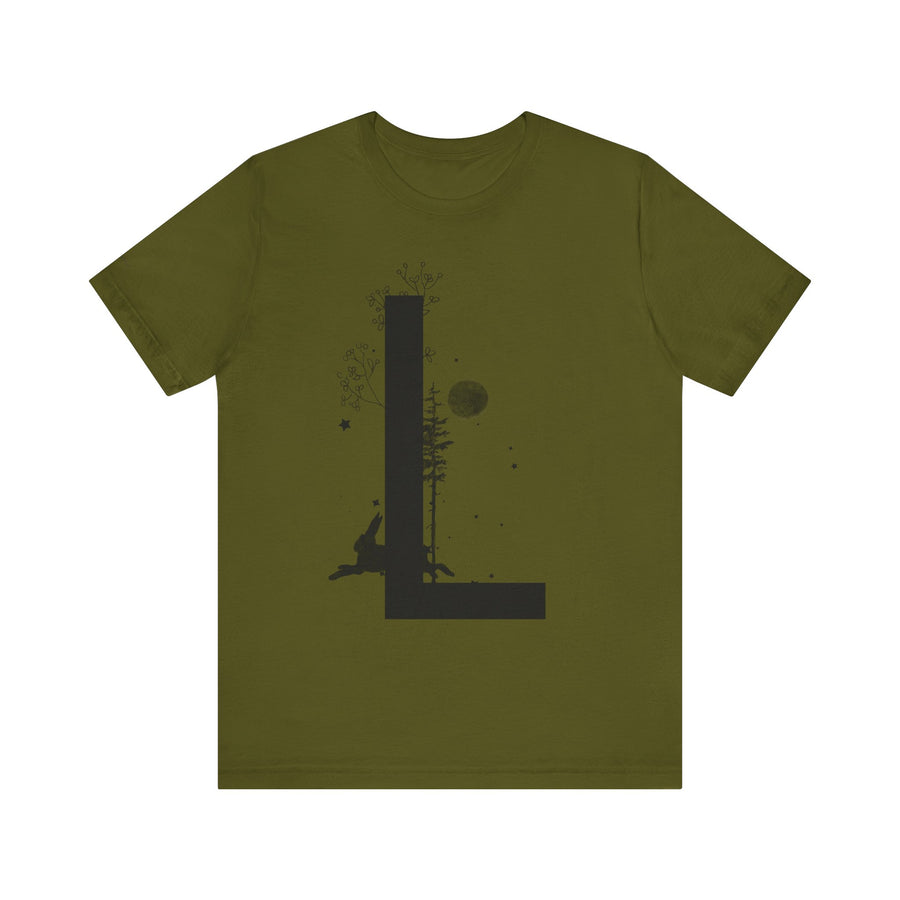 Artistic Letter L Tee for Creative Souls, Unisex Graphic Shirt, Comfortable Casual Wear, Perfect Gift for Art Lovers, Ideal for [...]