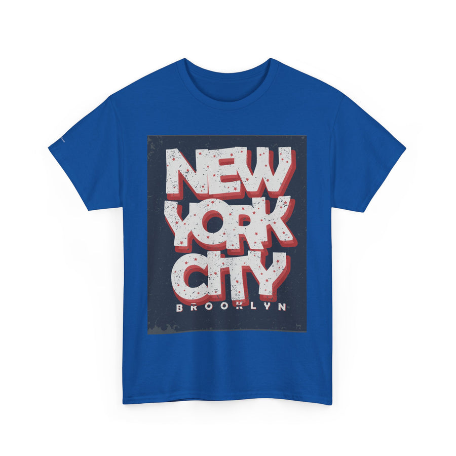 New York City Graphic Tee, Urban Streetwear, Gift for Travelers, Unisex Cotton T-Shirt, Casual Daily Wear