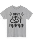Busy Being a Cat Mama Unisex Heavy Cotton Tee, Cute Cat Lover Shirt, Gifts for Cat Moms, Pet Owner Apparel, Animal Lovers Tee, Unique [...]