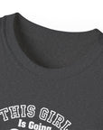 Stylish Fitness Tee for Moms, This Girl is Gaining Mommy Strength, Gift for Active Moms, Workout Shirt, Casual Wear, Unisex Cotton Tee