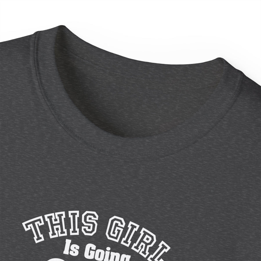 Stylish Fitness Tee for Moms, This Girl is Gaining Mommy Strength, Gift for Active Moms, Workout Shirt, Casual Wear, Unisex Cotton Tee