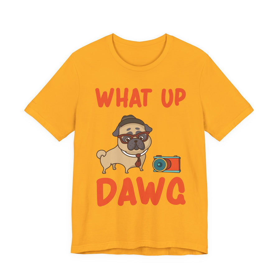 Pug Humor Tee, Cute Dog Shirt for Pet Lovers, Funny Gift for Dog Owners, Casual Wear for Animal Lovers, Pet Lover T-Shirt