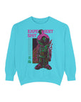 Garment-Dyed Sweatshirt - Street Art Inspired, Unisex, Cool Vibe, Perfect for Casual Wear, Gift for Art Lovers, Trendy Fashion Statement