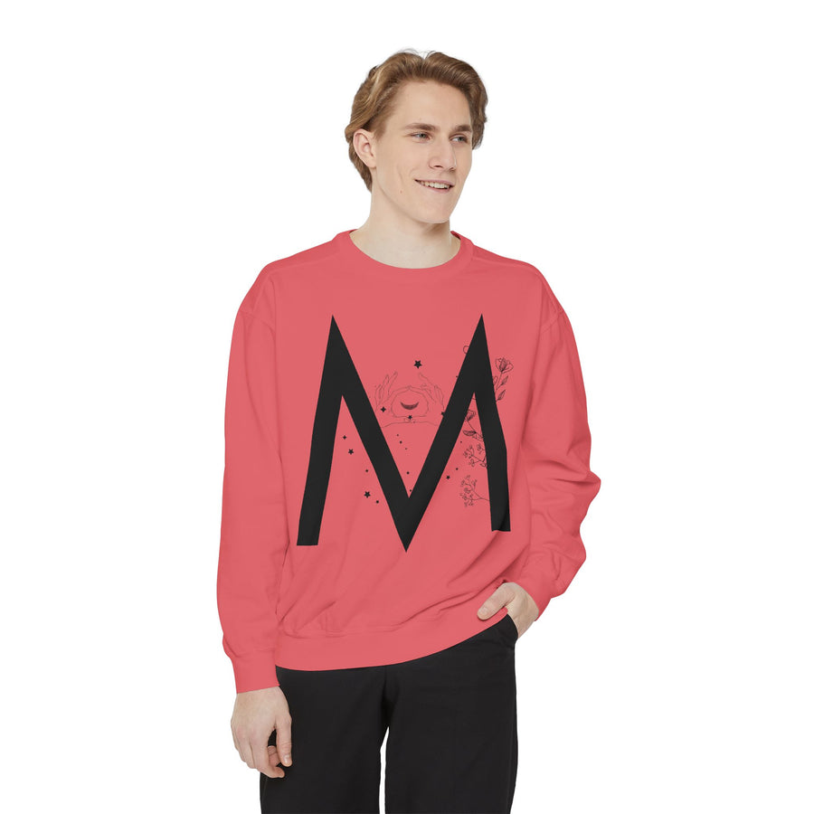Chic Monogrammed Sweatshirt, Cozy Gift for Her or Him, Perfect for Fall Layering, Personalized Apparel, Casual Weekend Wear