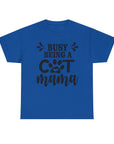 Busy Being a Cat Mama Unisex Heavy Cotton Tee, Cute Cat Lover Shirt, Gifts for Cat Moms, Pet Owner Apparel, Animal Lovers Tee, Unique [...]