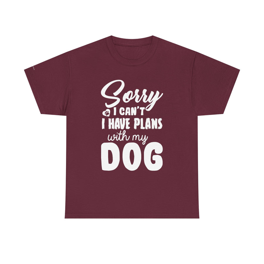 Dog Lover's Unisex Tee, Funny Dog Tee, Gift for Dog Owners, Pet Themed T-Shirt, Casual Wear for Dog Lovers