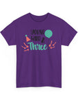 Young, Wild & Three Unisex Tee | Birthday Party Shirt, Kids Celebration Outfit, Fun Graphic Tee, Unisex Cotton T-Shirt, Playful [...]