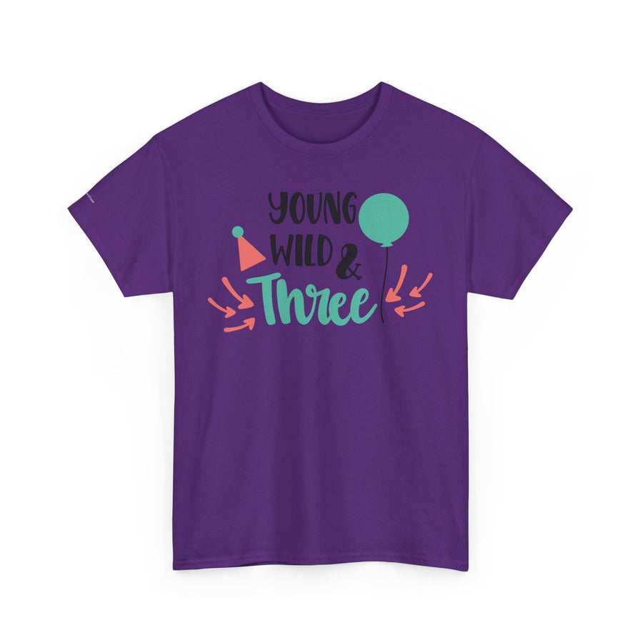 Young, Wild & Three Unisex Tee | Birthday Party Shirt, Kids Celebration Outfit, Fun Graphic Tee, Unisex Cotton T-Shirt, Playful [...]
