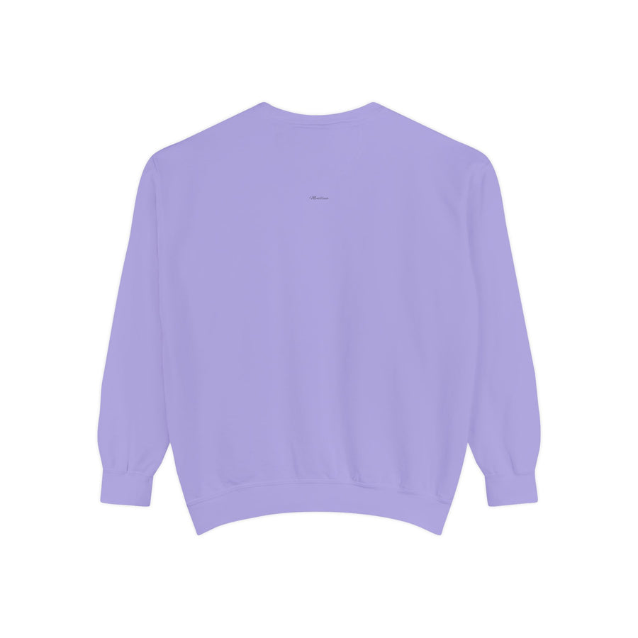 Pug Life Unisex Garment-Dyed Sweatshirt, Cute Dog Apparel, Animal Lover Gift, Cozy Sweatshirt, Pet Owner Fashion