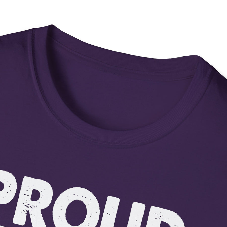 Black PROUD NEW DAD T-Shirt