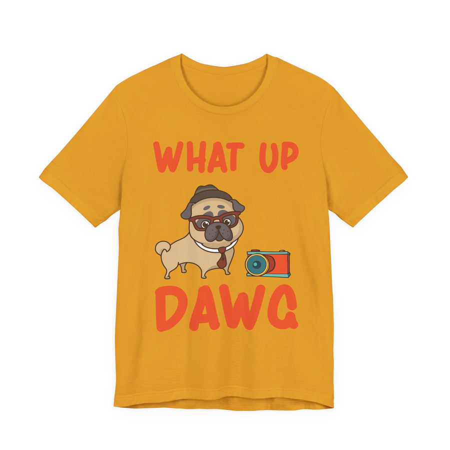 Pug Humor Tee, Cute Dog Shirt for Pet Lovers, Funny Gift for Dog Owners, Casual Wear for Animal Lovers, Pet Lover T-Shirt