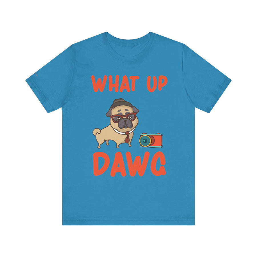 Pug Humor Tee, Cute Dog Shirt for Pet Lovers, Funny Gift for Dog Owners, Casual Wear for Animal Lovers, Pet Lover T-Shirt