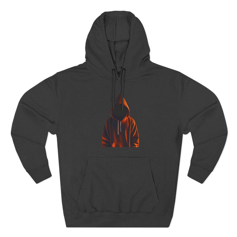 Cozy Three-Panel Fleece Hoodie for All Seasons, Unisex Graphic Sweatshirt, Casual Layering, Gifting for Friends & Family