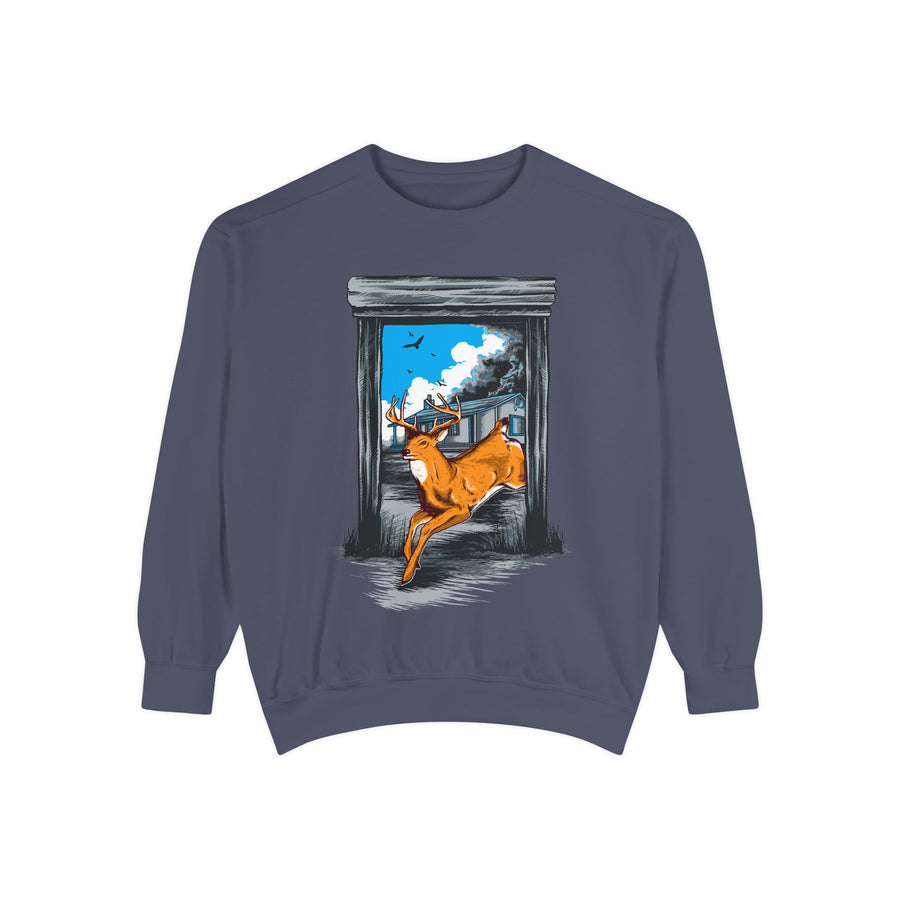 Unisex Adventure Sweatshirt - Cozy, Artistic Apparel for Nature Lovers, Perfect for Gifts, Birthdays, or Everyday Wear