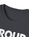 Black PROUD NEW DAD T-Shirt