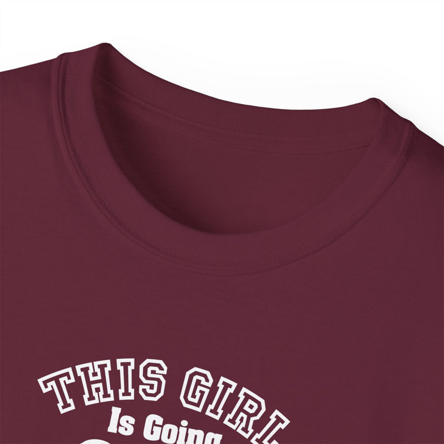 Stylish Fitness Tee for Moms, This Girl is Gaining Mommy Strength, Gift for Active Moms, Workout Shirt, Casual Wear, Unisex Cotton Tee