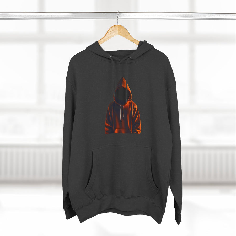 Cozy Three-Panel Fleece Hoodie for All Seasons, Unisex Graphic Sweatshirt, Casual Layering, Gifting for Friends & Family