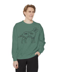 Pet Anatomy Sweatshirt, Unisex Cozy Top, Dog Lover Gift, Funny Animal Apparel, Casual Sweatshirt, Gift for Dog Owners