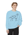Pet Anatomy Sweatshirt, Unisex Cozy Top, Dog Lover Gift, Funny Animal Apparel, Casual Sweatshirt, Gift for Dog Owners