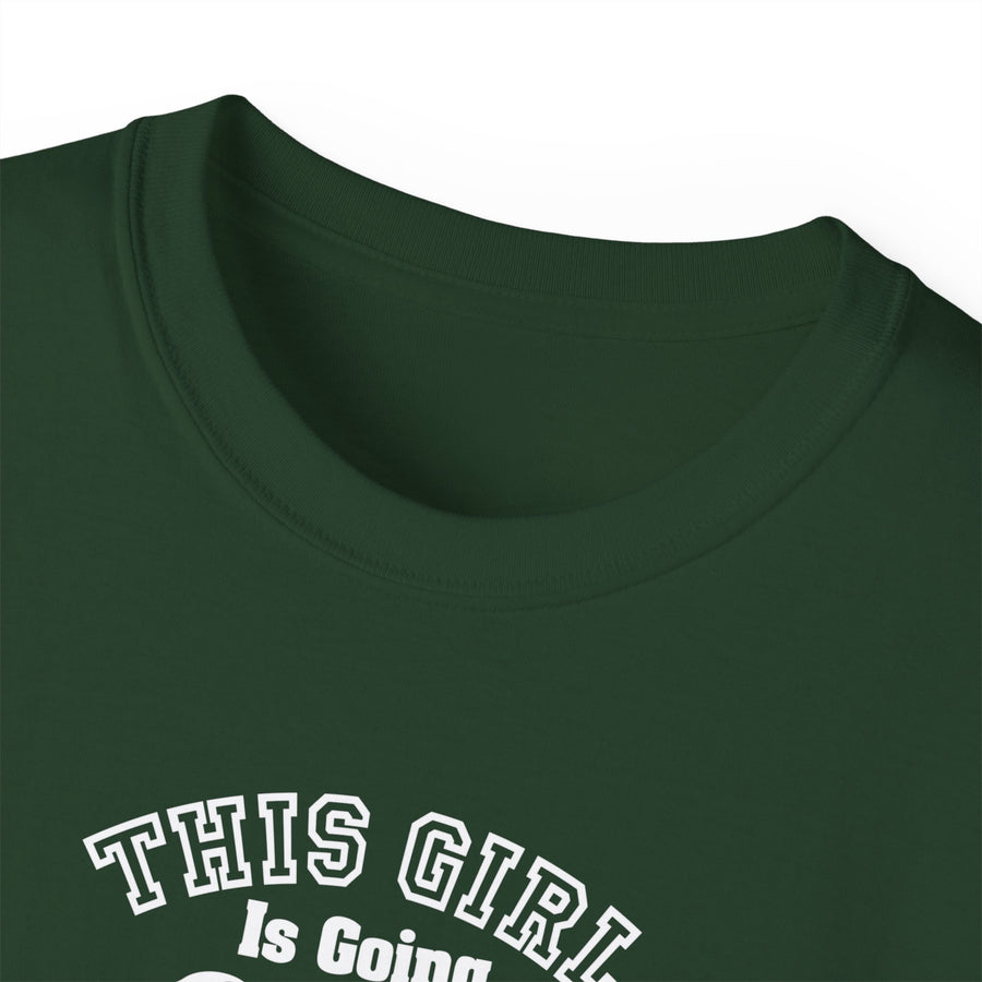 Stylish Fitness Tee for Moms, This Girl is Gaining Mommy Strength, Gift for Active Moms, Workout Shirt, Casual Wear, Unisex Cotton Tee