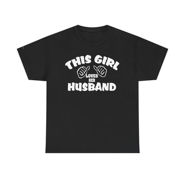Unisex Heavy Cotton Tee, Casual Wear, Graphic Shirt, Gift for Friends, Everyday Essentials, Comfortable T-Shirt