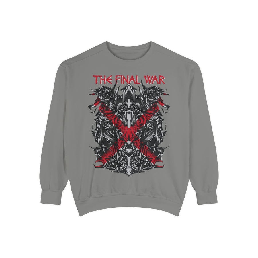 The Final War Unisex Sweatshirt, Casual Unisex Apparel, Graphic Sweatshirt, Streetwear, Unique Gift for Him/Her