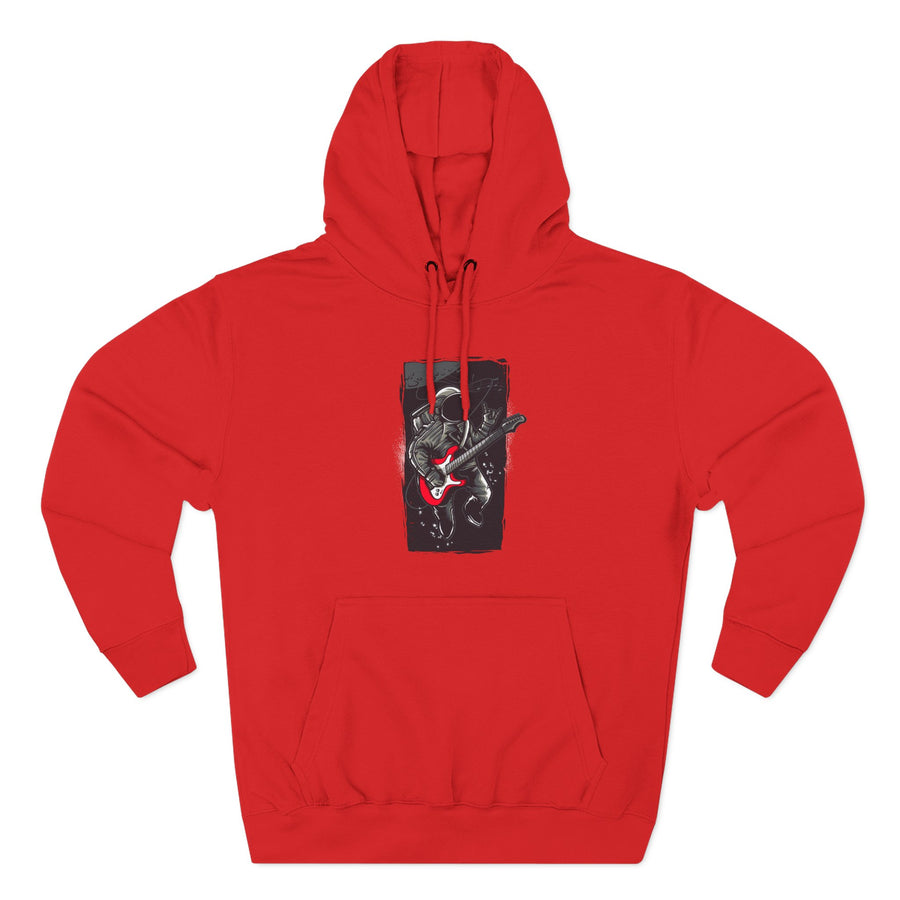 Rock Your Style Three-Panel Fleece Hoodie - Perfect for Concerts, Casual Wear, Gifts for Musicians, Cozy Layering, Unisex Fashion