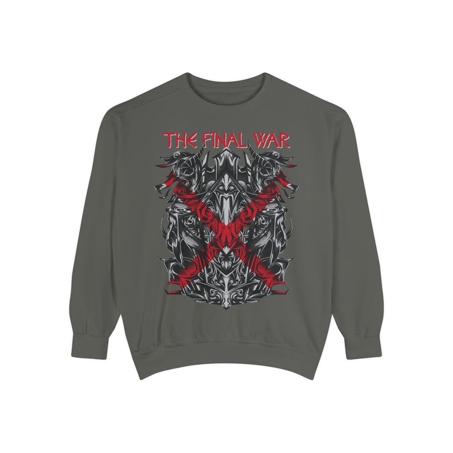 The Final War Unisex Sweatshirt, Casual Unisex Apparel, Graphic Sweatshirt, Streetwear, Unique Gift for Him/Her