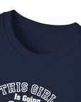 Stylish Fitness Tee for Moms, This Girl is Gaining Mommy Strength, Gift for Active Moms, Workout Shirt, Casual Wear, Unisex Cotton Tee
