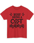 Busy Being a Cat Mama Unisex Heavy Cotton Tee, Cute Cat Lover Shirt, Gifts for Cat Moms, Pet Owner Apparel, Animal Lovers Tee, Unique [...]